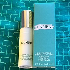 NWT La Mer The Hydrating Infused Emulsion Deluxe Mini (5 ml / .17 oz)